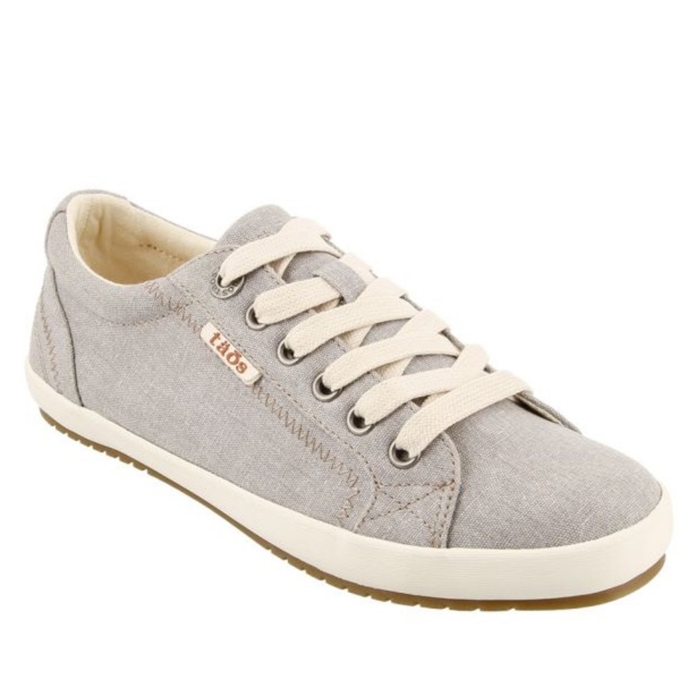 New: Taso grey wash canvas Sneakers